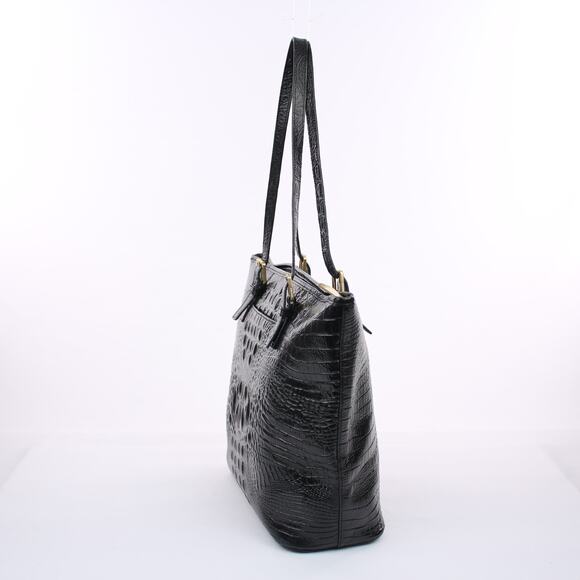 Brahmin Black Melbourne Tote Bag - Picture 4 of 6